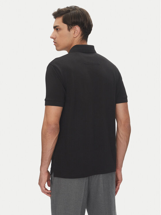 BOSS BOSS Tricou polo Percy Heritage 50538111 Negru Relaxed Fit