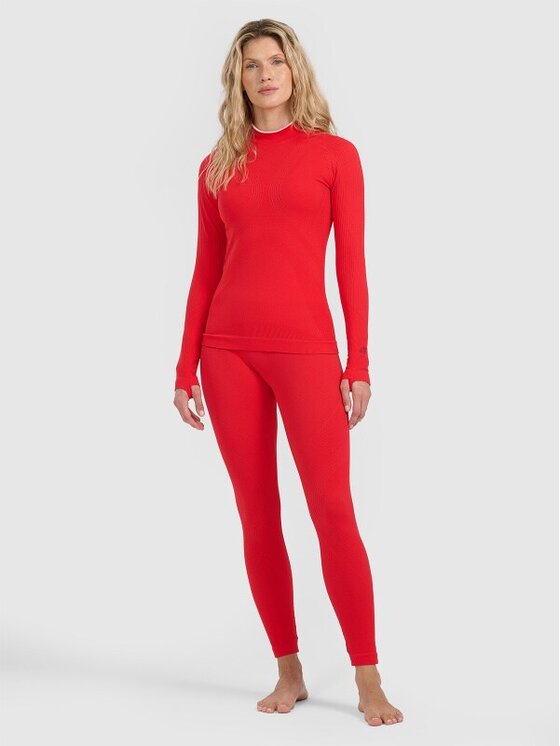 4F 4F Intimo termico pezzo sopra 4FWAW25USEAF205-62S Rosso