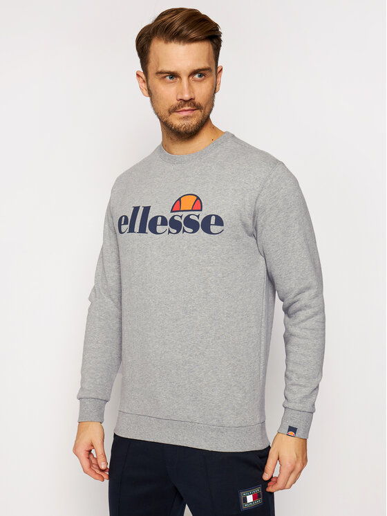 Ellesse Majica Dugih Rukava Succiso SHC07930 Siva Regular Fit