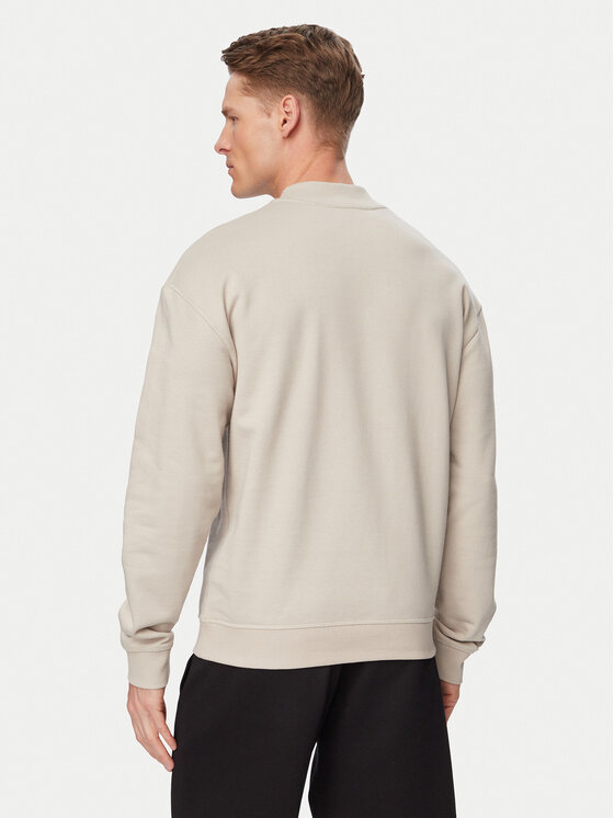 BOSS BOSS Bluza 50561510 Beżowy Regular Fit