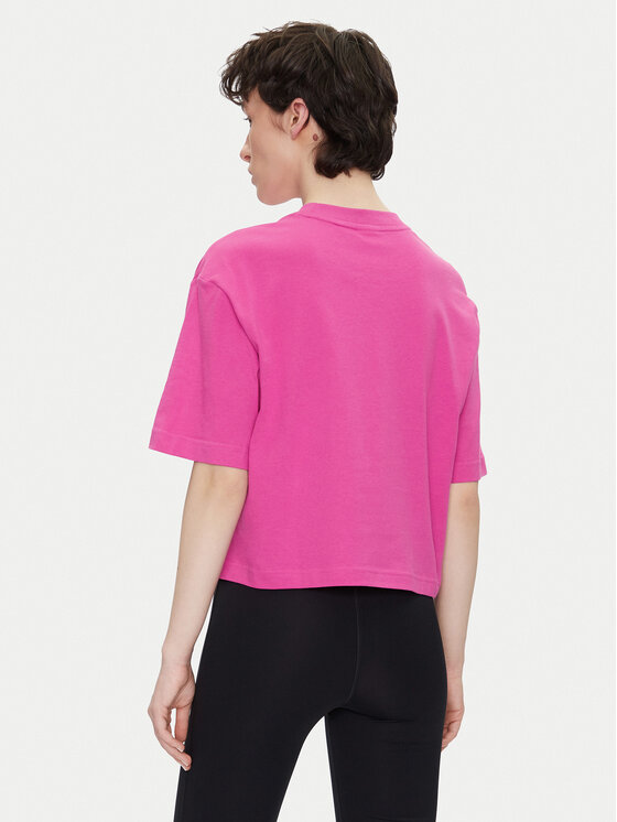adidas adidas Тишърт Essentials Big Logo Boyfriend JG8728 Розов Loose Fit