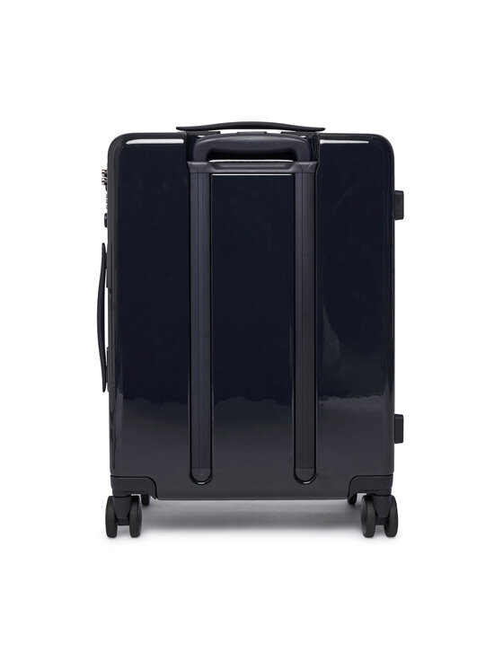 Tommy Hilfiger Tommy Hilfiger Valiză de cabină AW0AW17829 Bleumarin