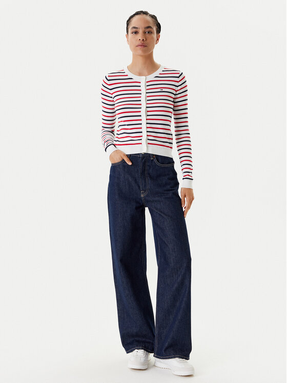 Tommy Jeans Tommy Jeans Kardigan Essential DW0DW20976 Šarena Regular Fit