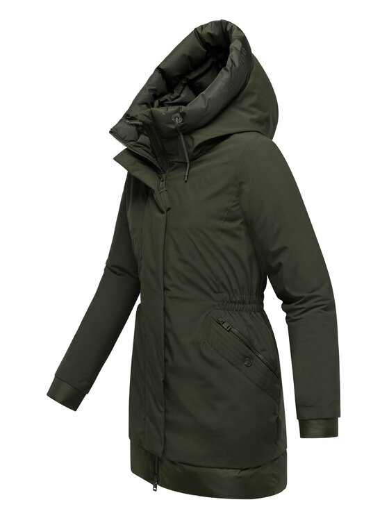 Navahoo Navahoo Kurtka zimowa Winterprinzessin Zielony Regular Fit