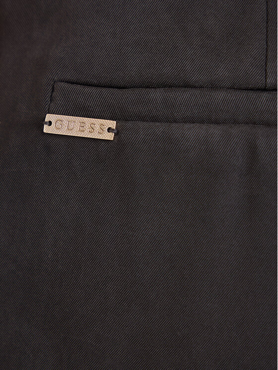 Guess Guess Hlače W5YB02 WH5N2 Crna Regular Fit