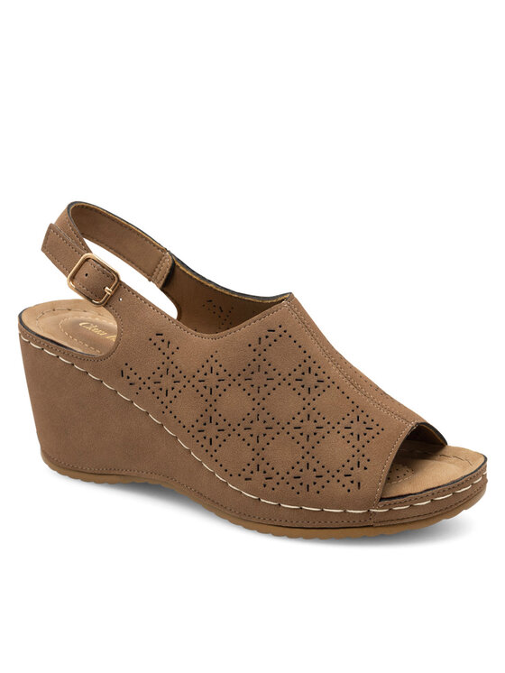 Clara Barson Clara Barson Sandale WYL05010-31 Smeđa