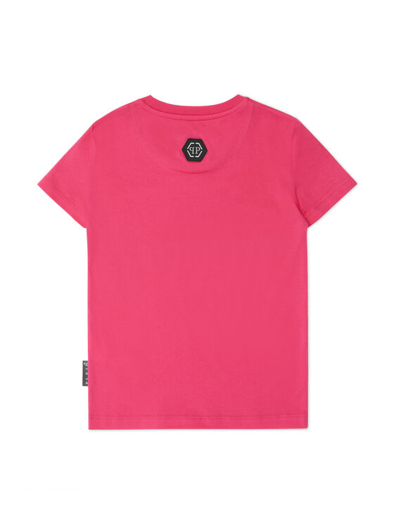 PHILIPP PLEIN PHILIPP PLEIN T-Shirt 27815 Różowy Regular Fit