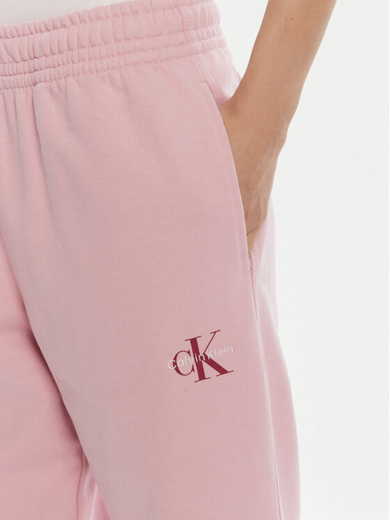 Calvin Klein Jeans Calvin Klein Jeans Melegítő alsó Moologo LV047B235G Rózsaszín Regular Fit