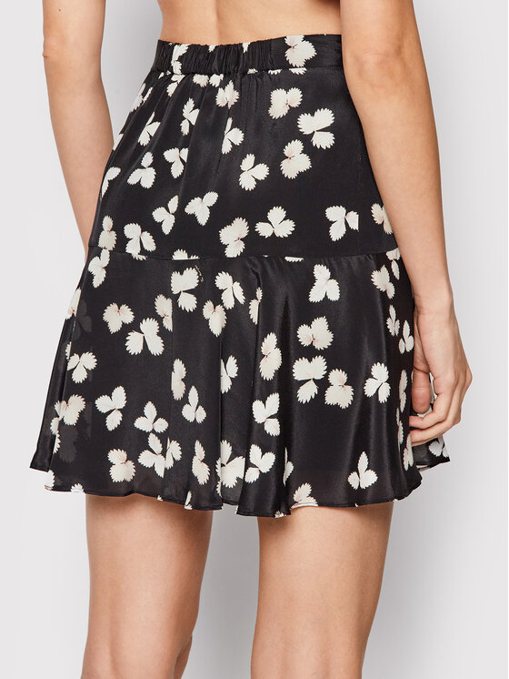 The Kooples Minirock Naive Flowers Schwarz Regular Fit | Modivo.de
