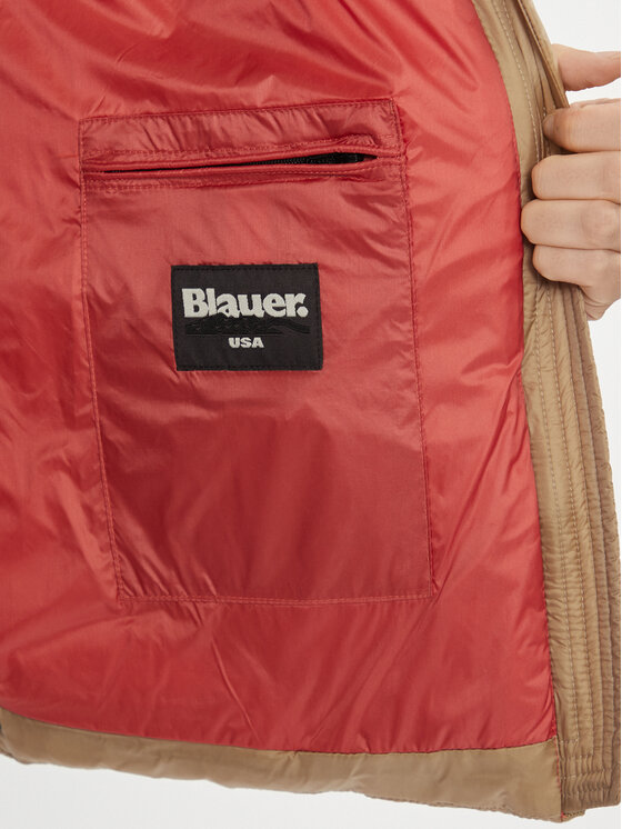 Blauer Blauer Μπουφάν πουπουλένιο 23WBLDC03141 Καφέ Regular Fit