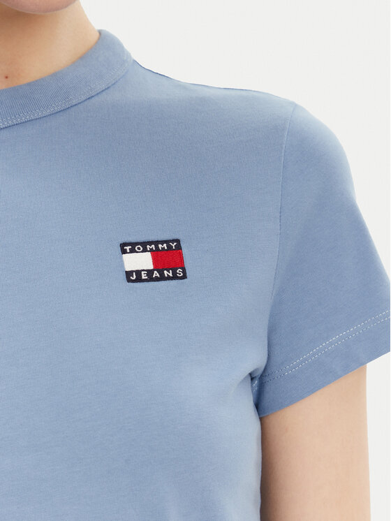 Tommy Jeans Tommy Jeans T-Shirt DW0DW20153 Niebieski Regular Fit