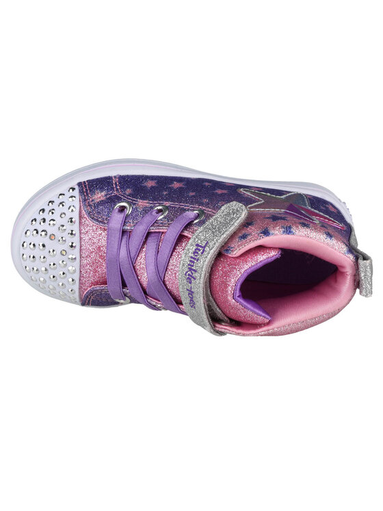 Skechers Skechers Sneakersy Skechers Twi-Lites Lil Starry Gem Fioletowy