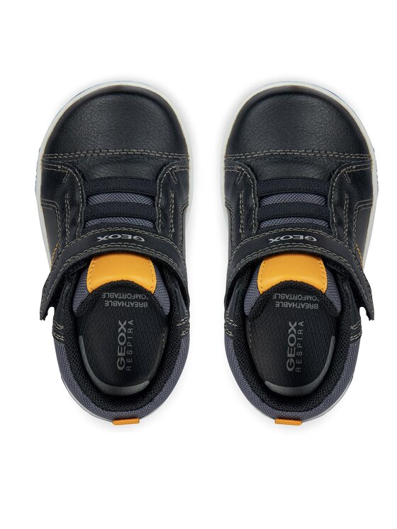 Geox Geox Sneakersy Baby Flick Boy B3637A 0MEFU C9154 M Czarny