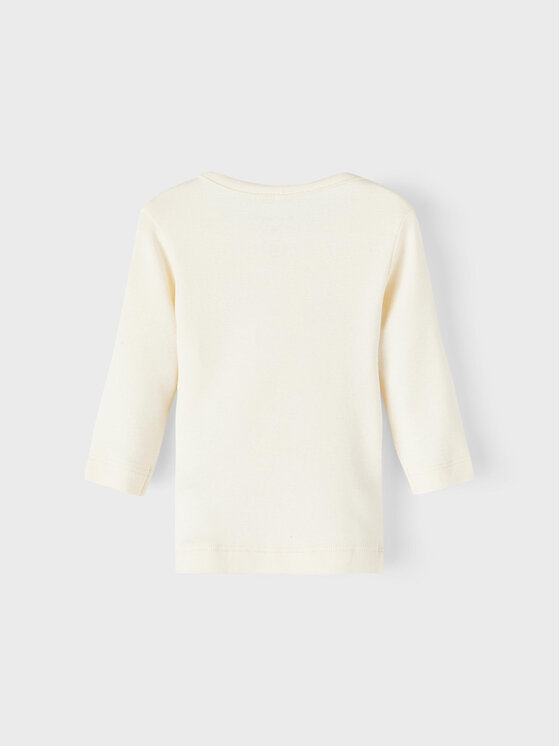 NAME IT NAME IT Bluse 13219542 Écru Regular Fit