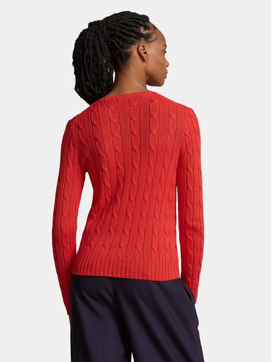 Polo Ralph Lauren Polo Ralph Lauren Pullover Julianna 211891640016 Rot Slim Fit