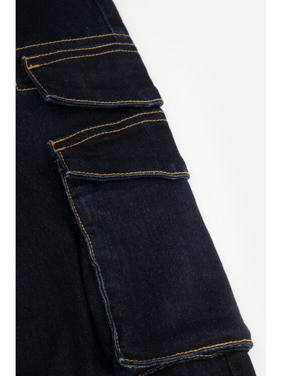 Coccodrillo Coccodrillo Jeansy WC4123105JCB-015 Granatowy Slim Leg