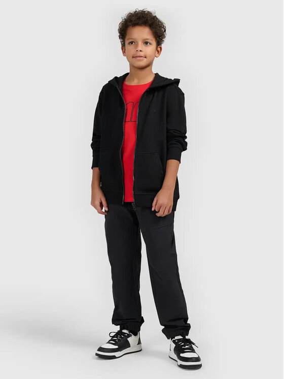 4F 4F Bluza 4FJWMM00TSWSM2523 Czarny Active Fit