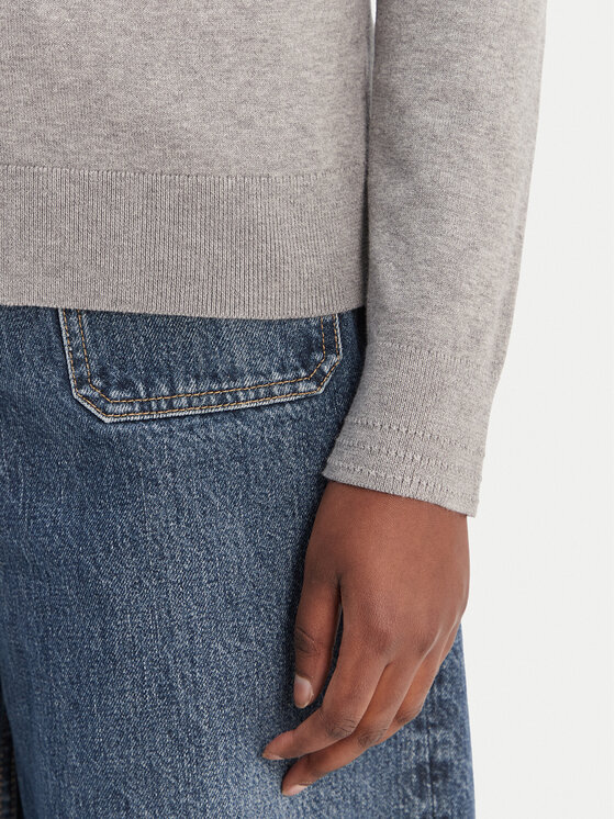 Tommy Hilfiger Tommy Hilfiger Sweater WW0WW44984 Szürke Regular Fit