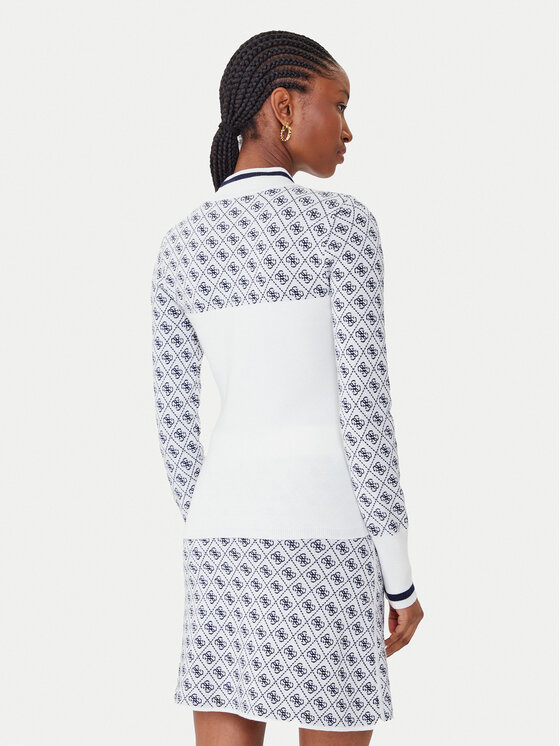 Guess Guess Džemper W5BR24 Z3JD2 Écru Slim Fit