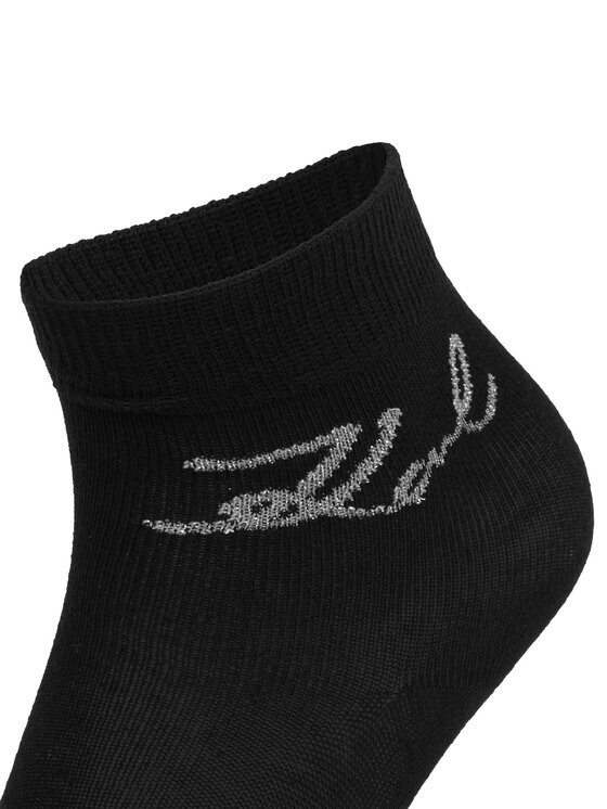 KARL LAGERFELD KARL LAGERFELD Calzini lunghi A4W47031 Nero