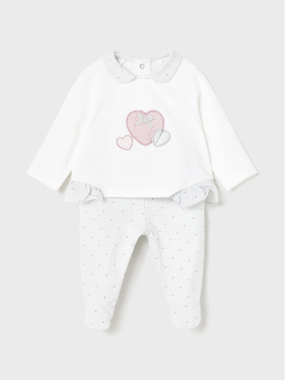 Completo maglia e ghettine 1503 Bianco Regular Fit...