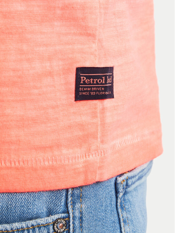 Petrol Industries Petrol Industries T-Shirt M-1050-TSV662 Oranžová Regular Fit