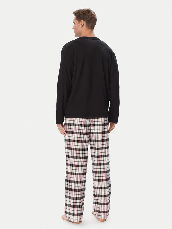 Tommy Hilfiger Tommy Hilfiger Πιτζάμα UM0UM04045 Μαύρο Regular Fit
