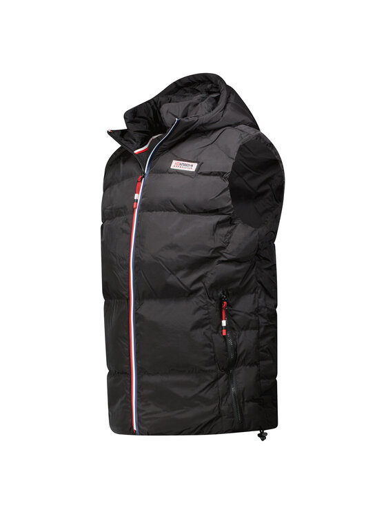 Geographical Norway Geographical Norway Kamizelka WZ6238H/GN-BLACK Czarny Reglan Fit