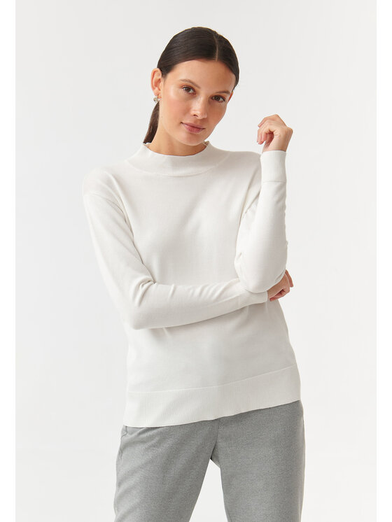 TATUUM TATUUM Sweter NAWIKO 1 Kremowy Classic Fit