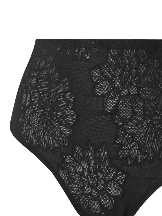 Triumph Triumph Klasikinės kelnaitės aukštu juosmeniu Fit Smart 10202477 Juoda