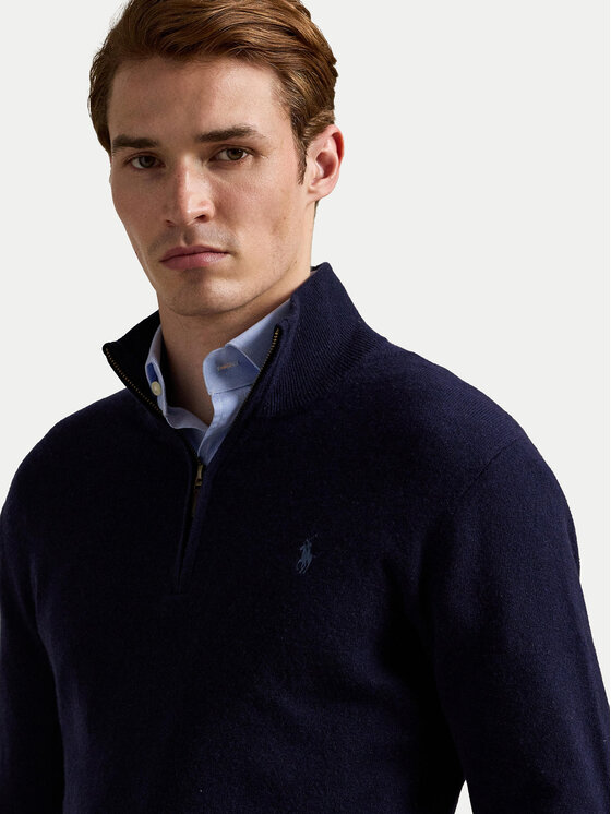 Polo Ralph Lauren Polo Ralph Lauren Pulover 710876756001 Bleumarin Regular Fit