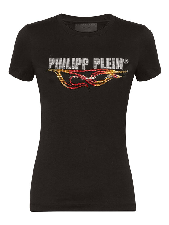PHILIPP PLEIN PHILIPP PLEIN T-Shirt 21983 Czarny Regular Fit