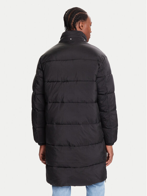 Tommy Jeans Tommy Jeans Зимове пальто DM0DM22256 Чорний Regular Fit