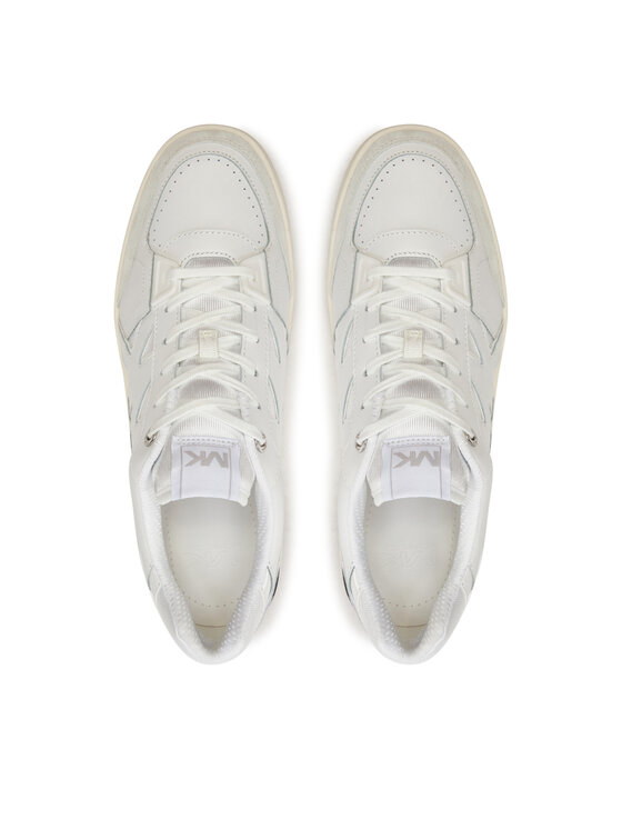 MICHAEL Michael Kors MICHAEL Michael Kors Sneakersy Rebel Leather Sneaker 42S4RBFS1D Bílá