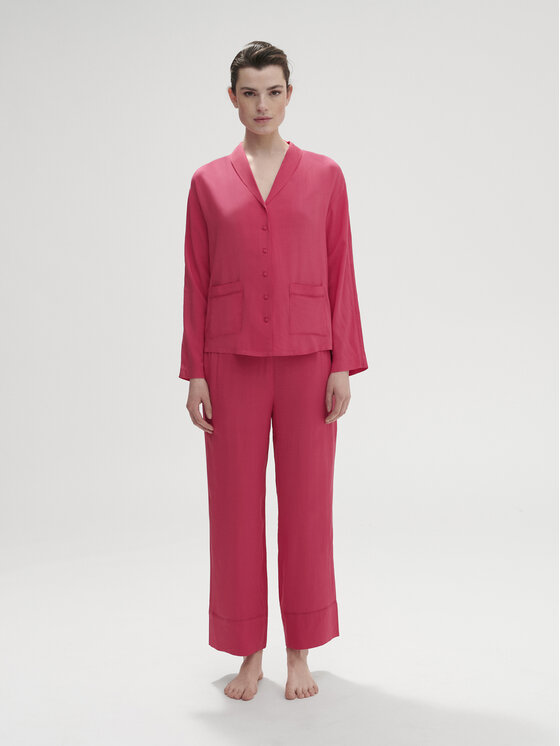 Simone Pérèle Simone Pérèle Cămașă pijama Songe 18S957 Roz Wide Fit