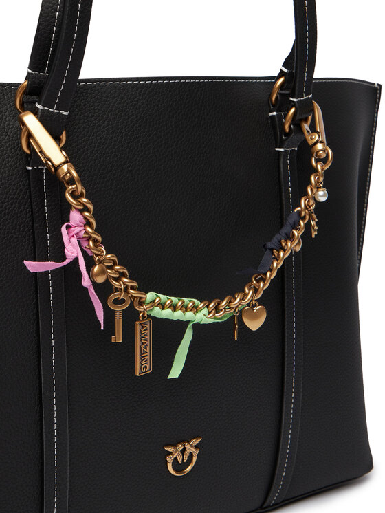 PINKO PINKO Maiņas siksniņa somai Bag Charm 1 AI 25-26 PCPL 105518 A2RK Zelta