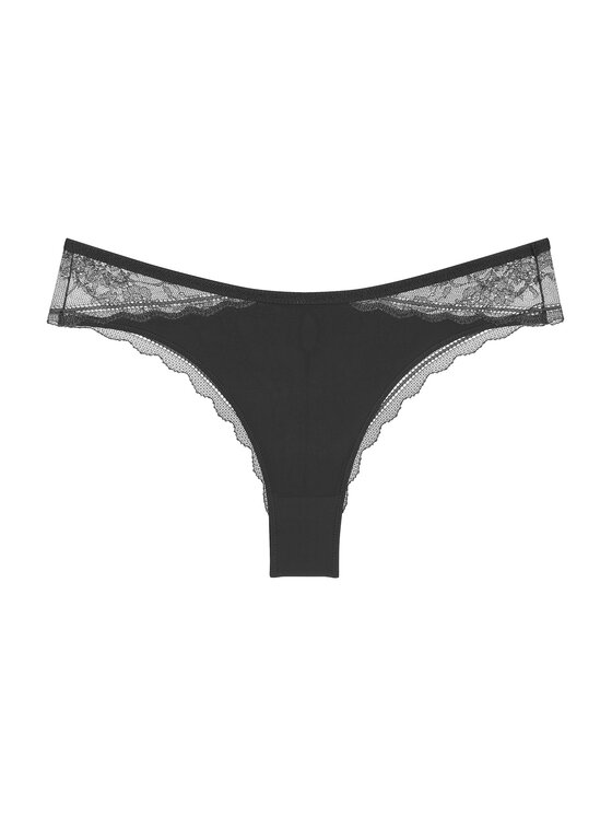 Triumph Triumph Braziliškos kelnaitės Comfort Allure 10226445 Juoda