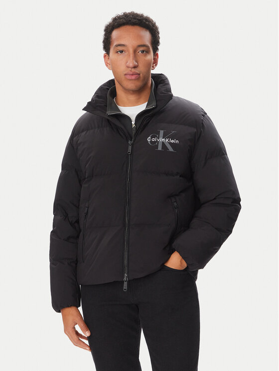 Calvin Klein Jeans Calvin Klein Jeans Зимно яке LV04RH538G Черен Regular Fit