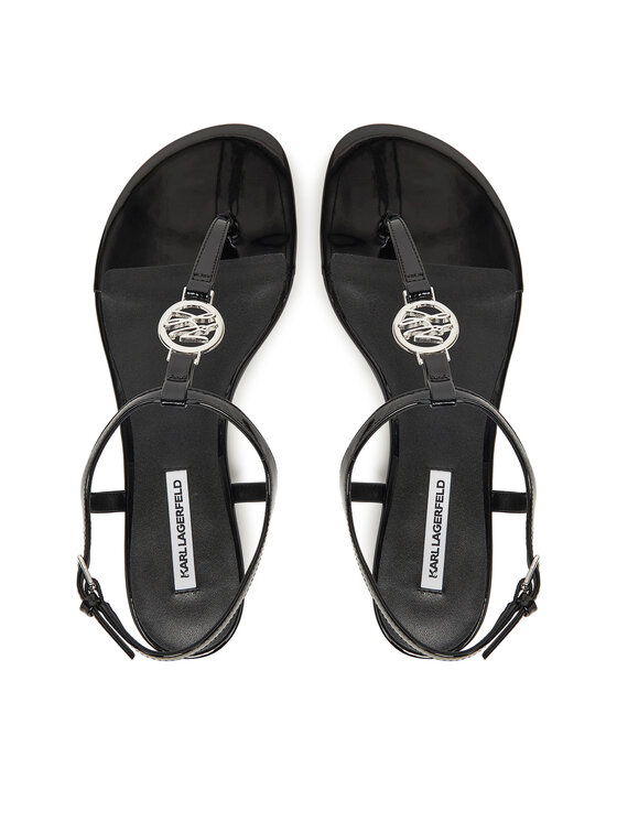KARL LAGERFELD KARL LAGERFELD Sandále KL82515 Čierna