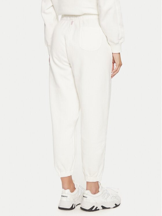 Deha Deha Долнище анцуг A00555 Екрю Regular Fit