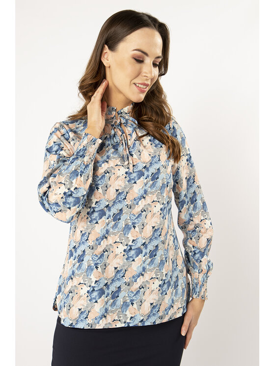 QUIOSQUE QUIOSQUE Halenka OLAYA SHIRT Barevná Regular Fit