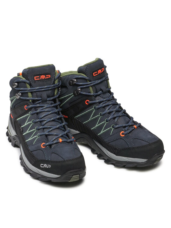 CMP CMP Trekking Rigel Mid Trekking Shoe Wp 3Q12947 Tamnoplava