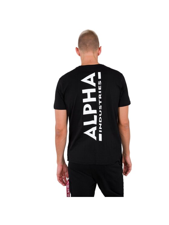 Alpha Industries Alpha Industries Tričko AI.128507-03-XXL Čierna Regular Fit