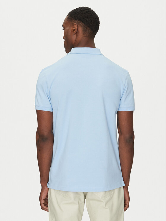 Calvin Klein Jeans Calvin Klein Jeans Tricou polo Monologo J30J325664 Albastru celest Regular Fit