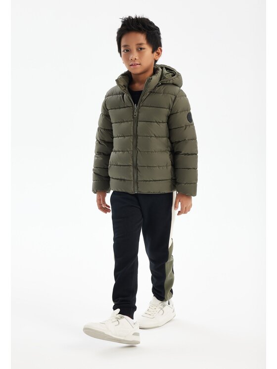 MINOTI MINOTI Kurtka przejściowa 17COAT 4 Khaki Regular Fit