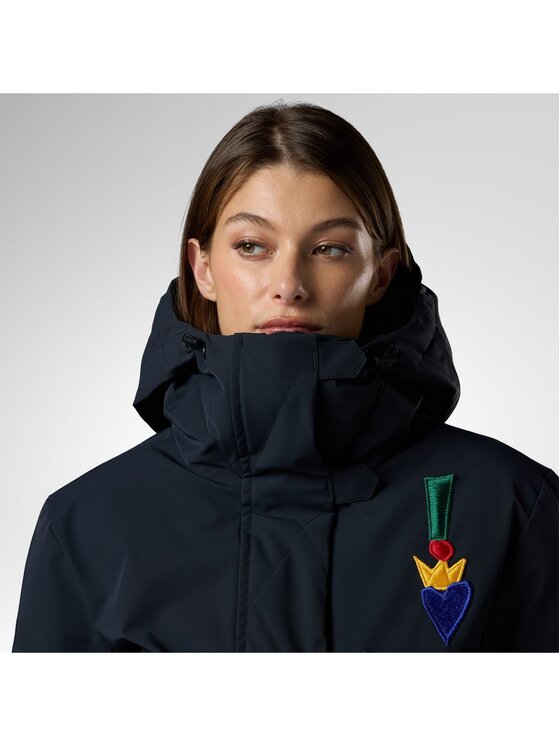 Rossignol Rossignol Kurtka narciarska W Jcc Bomber Ski Jacket Czarny Slim Fit