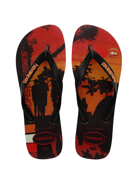 Japonki, rozmiar 39/40, Czarne, HAVAIANAS Infradito Uomo Hav. Hype 4127920.9456 Nero