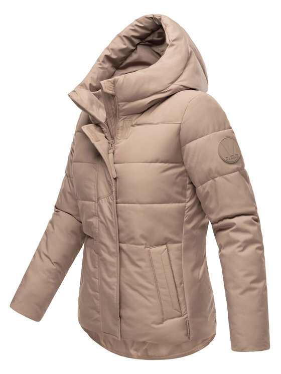 Marikoo Marikoo Kurtka zimowa Elira Szary Regular Fit