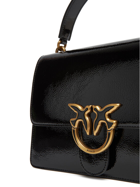 PINKO PINKO Handtasche Love One Top Handle Classic Light PE 25 PLTT 100066 A1UV Schwarz