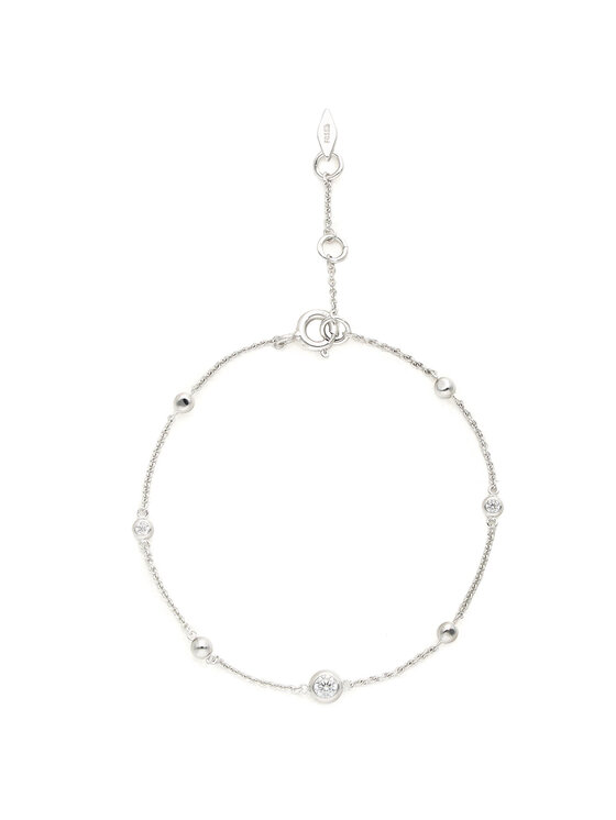 Fossil Fossil Armband Glitz By The Yard JFS00452040 Silberfarben